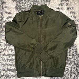 Green Bomber Jacket